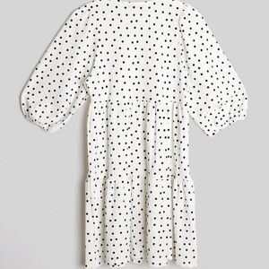 Bershka Asos polka dot midi dress